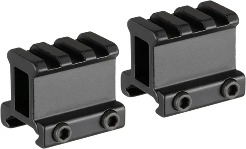 Vista 4 de TRUGLO Picatinny Riser Mount, 2-Piece, 1.36" Length