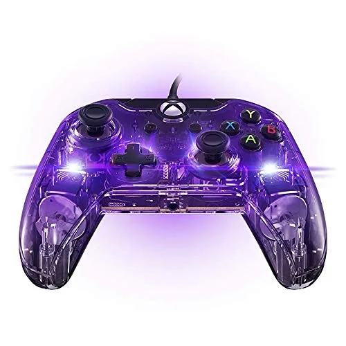 Vista 5 de Afterglow Prismatic LED Wired Controller Multicolor - Xbox One
