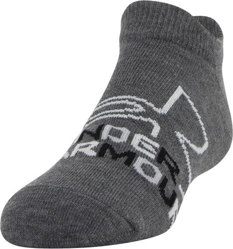 Vista 101 de Under Armour Calcetines ligeros invisibles Essential 2.0 para niños (paquete de 6)