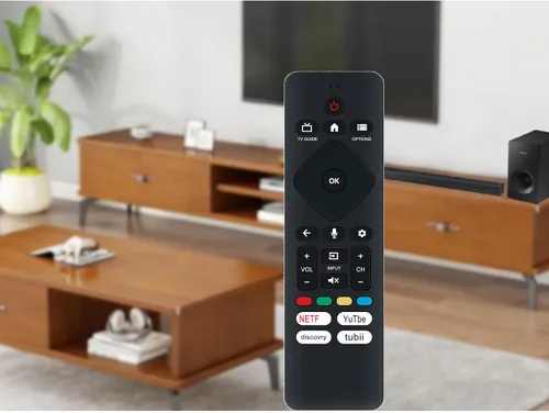 Vista 9 de URMT26CND002 Control remoto de reemplazo por voz aplicable para Philips Google TV 50PUL7672/F7 75PUL7552/F7 5PUL7552/F7 43PUL7672/F7 65PUL7672/F7