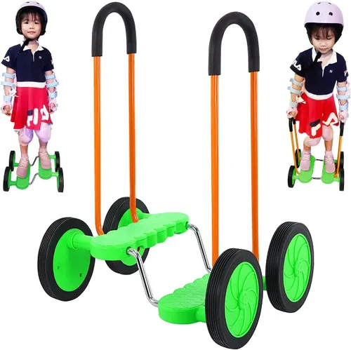 Vista 8 de Bicicleta de pedal de equilibrio para niños, vehículo de entrenamiento Hoverbard, scooter de ejercicio de equilibrio de confianza en uno mismo