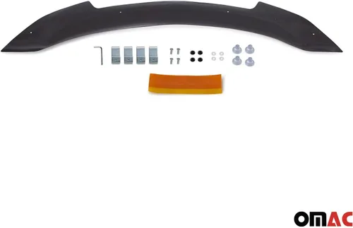 Vista 6 de OMAC Deflector de Capó y Protector contra Insectos Delantero para Chevrolet Cruze 2011-2015 Sedán Negro