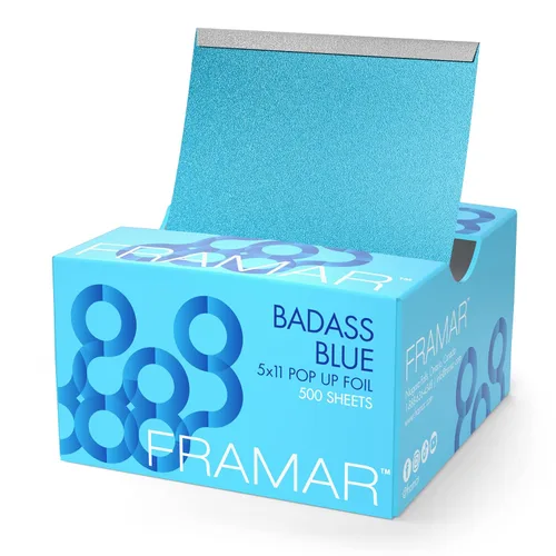 Vista 15 de Framar Láminas para resaltar 500 hojas - 5x11" - Precortadas - Lámina pre-plegada - Patrón de aurascopio