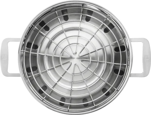 Vista 2 de Zwilling 40999-028 Zwilling Plus - Juego de ahumador, 11.0 pulgadas (11.0 in), ahumado, compatible con inducción, 1.1 gal (4 L)