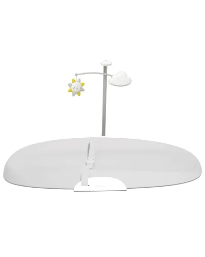 Vista 2 de Skip Hop Cambiador de bebé estilo cuarto de bebé, fácil de limpiar, contorneado con espuma acolchada, base antideslizante, cinturón de seguridad