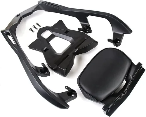 Vista 5 de Luggage Carrier for Xmax 300 250 2017-2020 Xmax300 Rear Tail Luggage Rack Trunk Holder Shelf Box Case Bracket Tailstock Backrest Pad