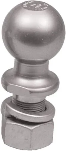 Vista 3 de HUSKY TOWING 34918 2 X 1 X 2-1/8 - Bola de enganche de remolque de acero macizo cromado