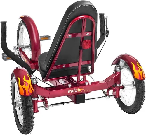 Vista 3 de Triciclo Mobo Triton Cruiser Rojo