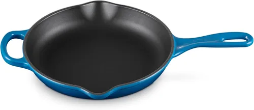 Vista 16 de Le Creuset Sartén de Hierro Fundido Esmaltado Signature con Mango de Hierro, 6.33", Cerise