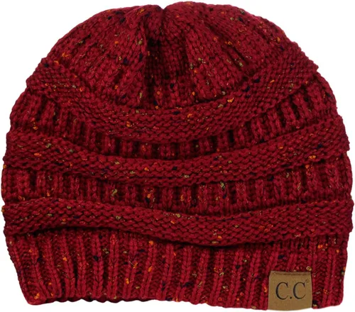 Vista 295 de C.C Trendy Warm Chunky Soft Stretch Cable Knit Beanie