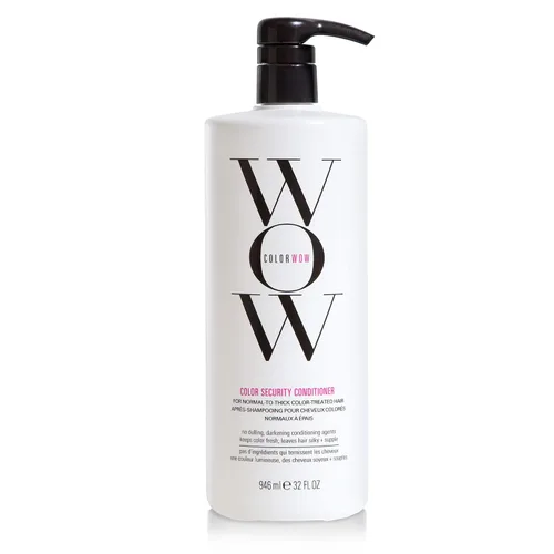 Vista 8 de COLOR WOW Acondicionador de seguridad de color normal a grueso: rica hidratación para cabello grueso, grueso y rizado; desenreda, nutre + añade