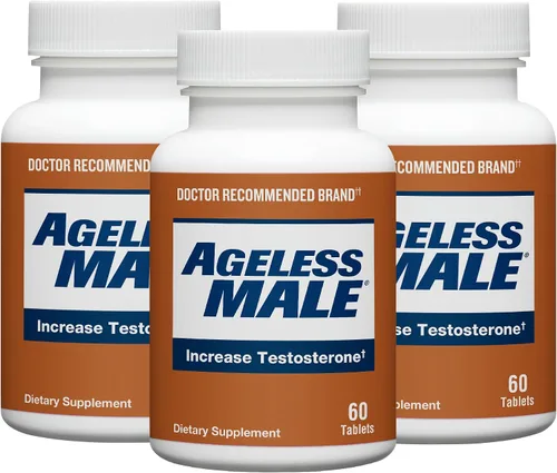 Vista 11 de Ageless Male Free Testosterone Booster Supplement for Men, 60 Tablets