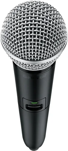 Vista 11 de Shure Transmisor de mano GLXD2+/B58 con cápsula de micrófono vocal BETA 58A - para uso con sistemas de micrófono inalámbrico digital de doble banda