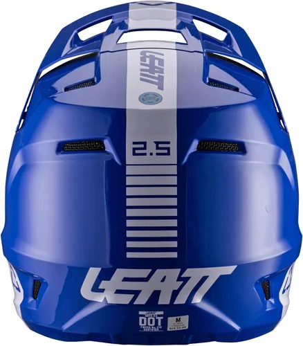 Vista 5 de Leatt Casco Moto 2.5 Valor de seguridad premium Azul V26