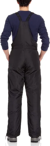 Vista 6 de Bass Creek Outfitters Babero de nieve aislado para hombre - Pantalones de esquí para snowboard resistentes al agua (tallas M-3X)