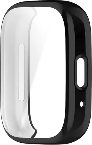 Vista 5 de Funda protectora de pantalla compatible con Xiaomi Redmi Watch 3 Lite, funda de TPU suave y ultradelgada, protector de pantalla para Xiaomi Redmi