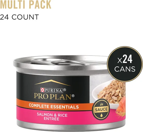 Vista 2 de Plan alimento Purina Pro húmedo para gatos, en lata, 24