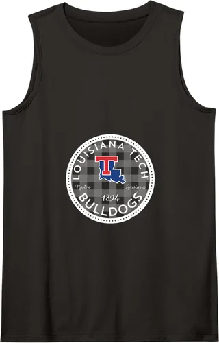 Vista 7 de Camiseta sin mangas Louisiana Tech Bulldogs a cuadros