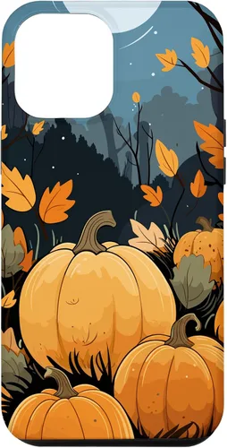 Vista 26 de Pumpkin Fall & Autumn Leaves, Fall Color Theme, Pumpkins Case for iPhone 16