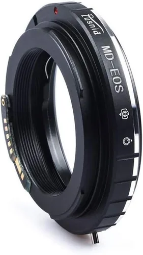 Vista 4 de 9th Gen AF Confirm - Anillo adaptador MD/MC-EOS para objetivo Minolta MD MC para montura Canon EOS EF EF-S, cámara Mark II III 5D 5D2 5D3 7D 6D 80D