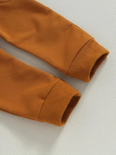 Vista 7 de Conjunto de ropa de Navidad para bebé niño y niña, camisa larga, sudadera de Papá Noel, para otoño y Navidad