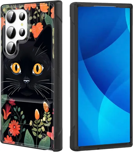 Vista 39 de Funda para Galaxy S25, de doble capa, resistente, a prueba de golpes, con soporte, funda protectora militar a prueba de caídas para Samsung Galaxy