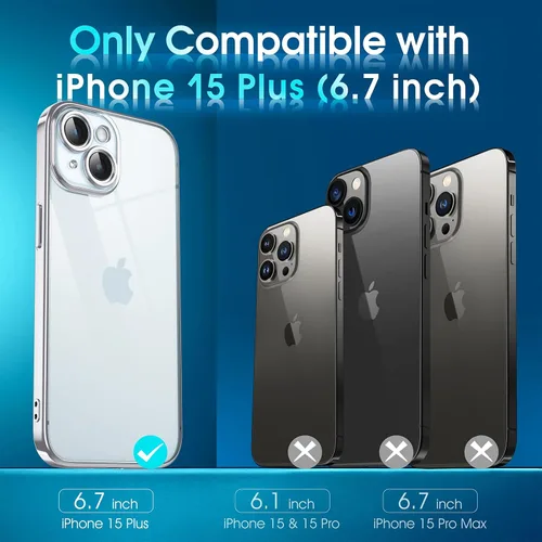 Vista 622 de Supdeal Funda cristalina transparente para iPhone 11, [No se amarillea] [Protección de la cámara] [Probado contra caídas de grado militar] Funda