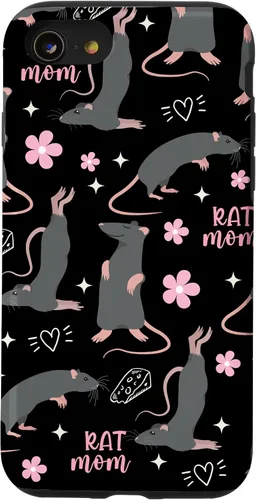 Vista 18 de Funda para iPhone 13 Pro Max Rat Mom Cute Rat Owner Keeper Pet Lover