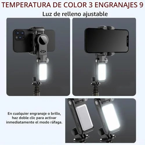 Vista 8 de Estabilizador cardán para teléfonos inteligentes, 3 ejes