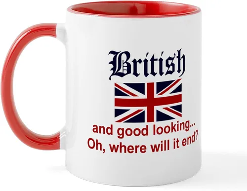 Vista 25 de CafePress British American Translations Taza de café de cerámica (11 oz)