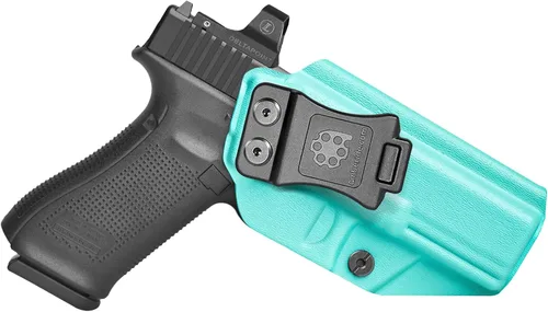 Vista 13 de Amberide IWB Kydex Holster for Glock 17/22 / 31/34 Gen 1-5, Concealed Carry, MOS and Non-MOS Options Available, Adjustable Cant, Posi-Click
