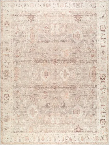 Vista 9 de Livabliss x Becki Owens Marlene Alfombra de Área Vintage con Medallón, 2'2" x 3'9", Azul Pálido