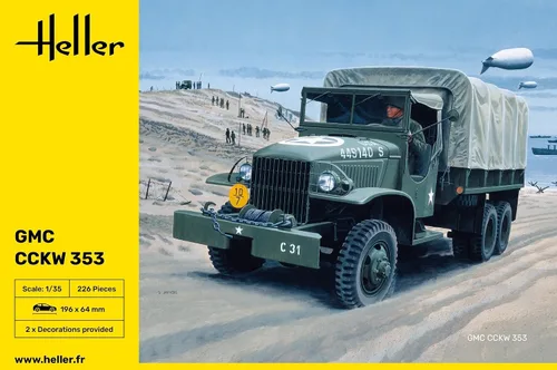 Vista 3 de Heller Camion G.M.C. Kit de construcción de modelos de coche
