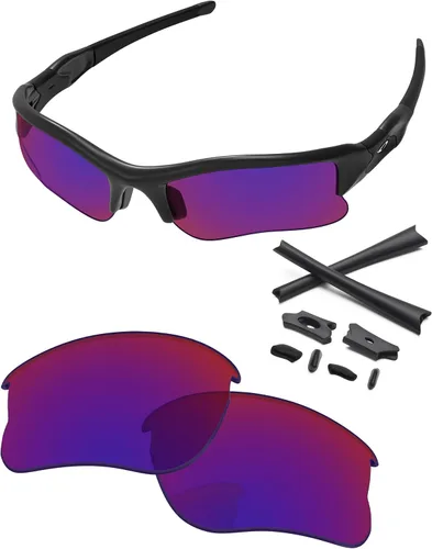 Vista 33 de Lentes de repuesto y kits de goma para gafas de sol Oakley Flak Jacket XLJ OO9009 2.480 in