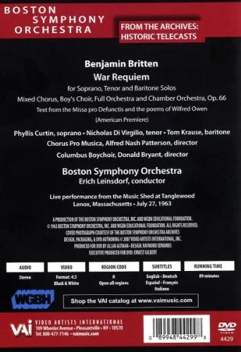 Vista 2 de Britten War Requiem