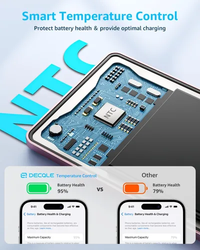 Vista 10 de Banco de energía "Air" para MagSafe 5000mAh Ultra Slim cargador