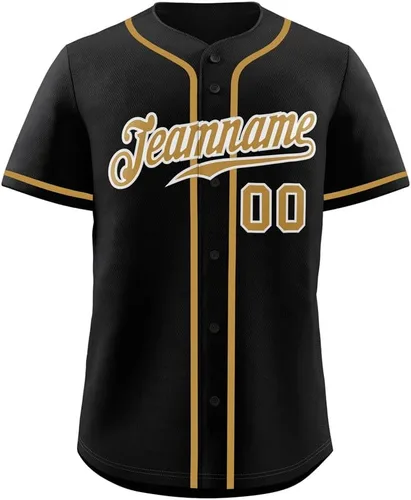 Vista 14 de Camisetas de béisbol personalizadas para hombres, mujeres, niños, camisetas con botones, personalizadas, número de nombre impreso o cosido