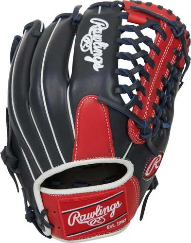 Vista 3 de Rawlings Guante de béisbol Breakout Ajuste tradicional Tamaños 11.5 a 12.75 pulgadas Múltiples estilos
