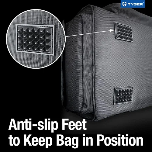 Vista 7 de Tyger - Organizador de bolsas de almacenamiento de carga para debajo del asiento trasero, tamaño grande y pequeño (5.5 y 13 galones) compatible