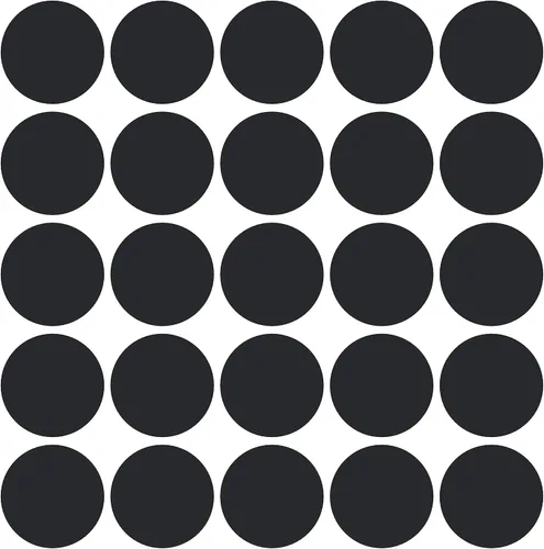 Vista 153 de LiteMark Calcomanías extra pequeñas, puntos de vinilo extraíbles, calcomanías circulares con acabado mate, calcomanías redondas para pared de aula