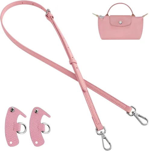 Vista 15 de Jiesinlov Correa de Hombro de Cuero para Bolso de Repuesto, Kit de Conversión Ajustable para Bandolera Compatible con Mini Bolso Antracita