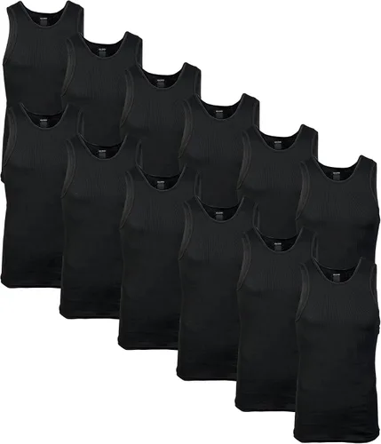 Vista 16 de Gildan - Camiseta sin mangas A-Shirt para hombre, paquete múltiple, estilo G1104