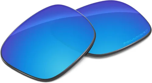 Vista 3 de Lentes de repuesto compatibles con Oakley Holbrook Holbrook Asian Fit (AF) polarizadas grabadas - Paquete económico