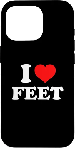 Vista 19 de Funda para iPhone 13 I Love Feet