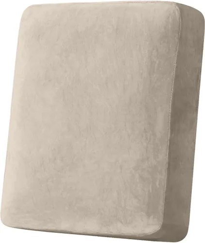 Vista 25 de Funda para Sofá de Terciopelo Elástico Funda de Cojín de Sofá 1 Pieza - Funda Elástica Lavable para Asiento o Respaldo, Fundas de Asiento para Sofás
