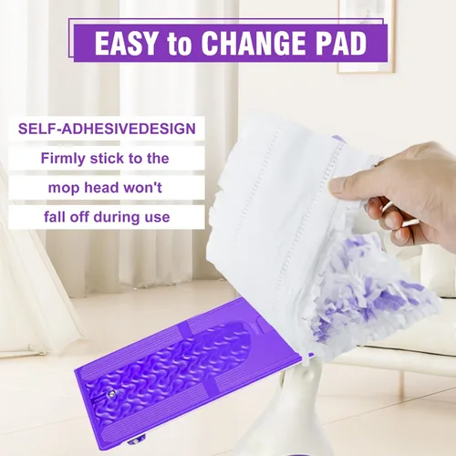 Vista 3 de Paquete de 40 repuestos desechables para mopa eléctrica Swiffer Power Mop