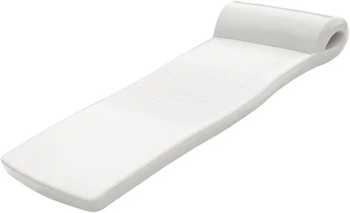 Vista 11 de Pool Mate Flotador grande de espuma para piscina, azul Bahama