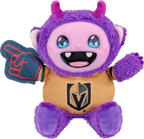 Vista 16 de Bleacher Creatures Boston Bruins Blades 8" Kuricha Mascot Sentada de Peluche - Suave Inspirado en Mascota Chibi de la NHL Cuchillas Boston Bruins V2