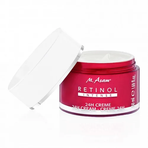 Vista 2 de M. Asam RETINOL Crema facial 24h contra arrugas, hidratante facial antienvejecimiento con retinol, crema de día y crema de noche que estimula