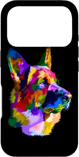 Vista 30 de Funda para iPhone 17 con diseño de pastor alemán para propietarios de perros